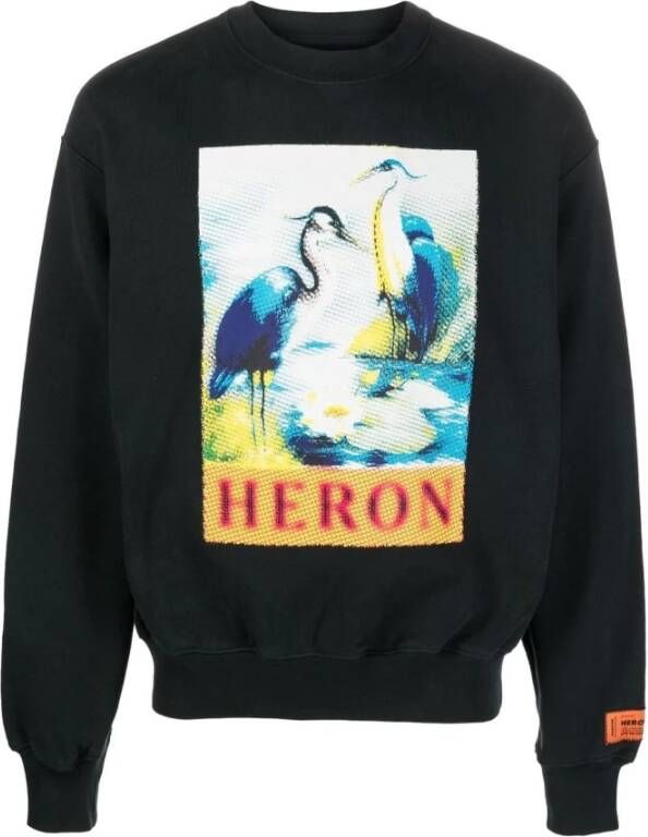 Heron Preston Comfortabele Heren Sweatshirt Black Heren