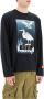 Heron Preston Gecensureerd Heron Print Longsleeve T-Shirt Black Heren - Thumbnail 1