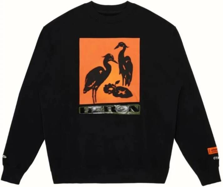 Heron Preston Knitwear Hmba014R21Jer001 Zwart Heren