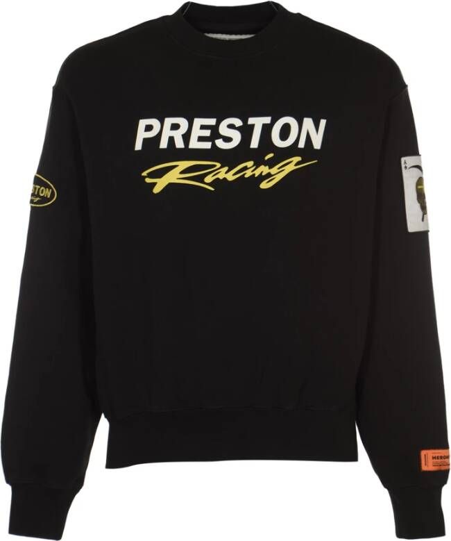 Heron Preston Sportieve Elegantie Sweatshirt voor Heren Zwart Heren
