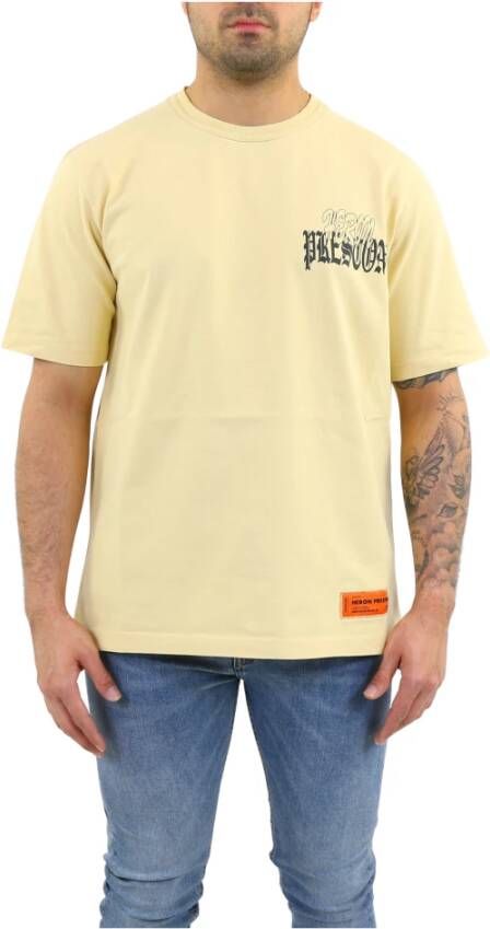 Heron Preston T-shirt Beige Heren