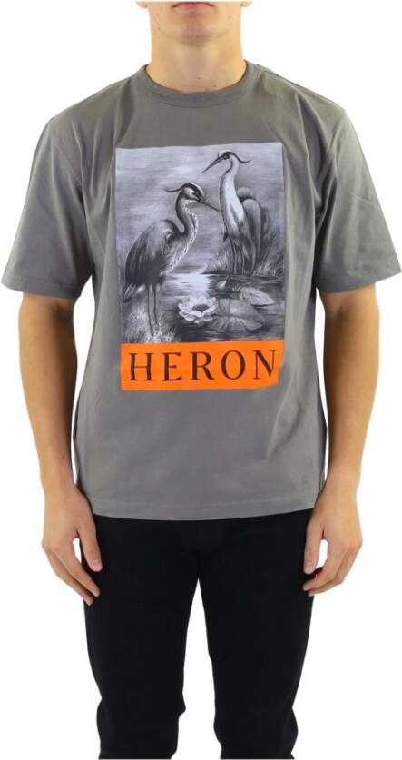 Heron Preston T-shirt Grijs Heren