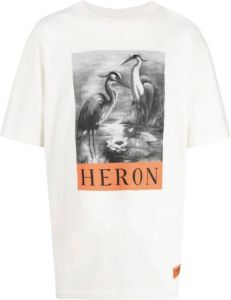 Heron Preston T-shirt met grafische print Wit Heren