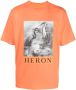 Heron Preston Oranje Grafische Print Crew Neck T-shirt Oranje Heren - Thumbnail 1