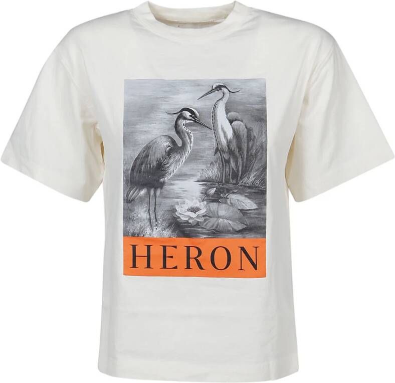Heron Preston T-Shirt Wit Dames