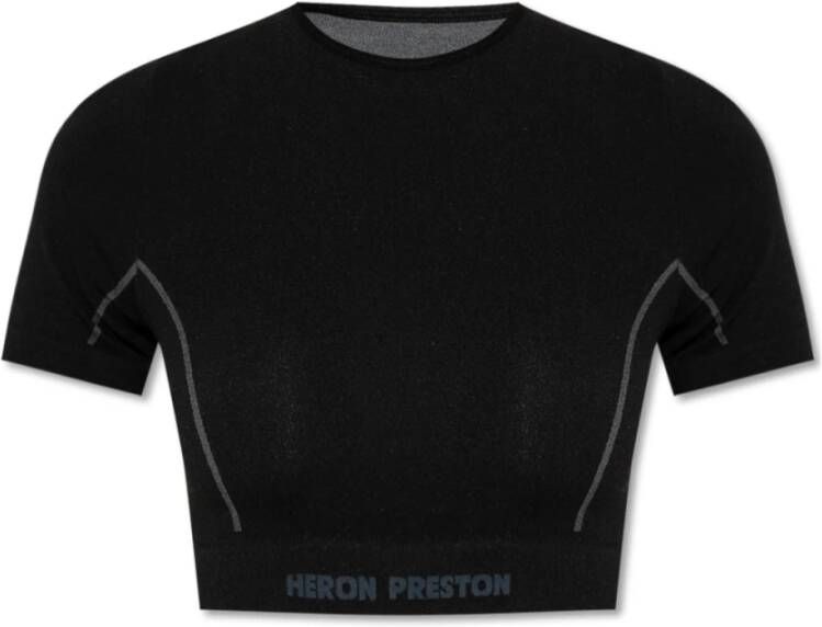 Heron Preston T-shirt Zwart Dames