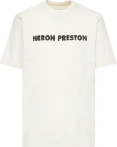 Heron Preston T-Shirts Beige Heren