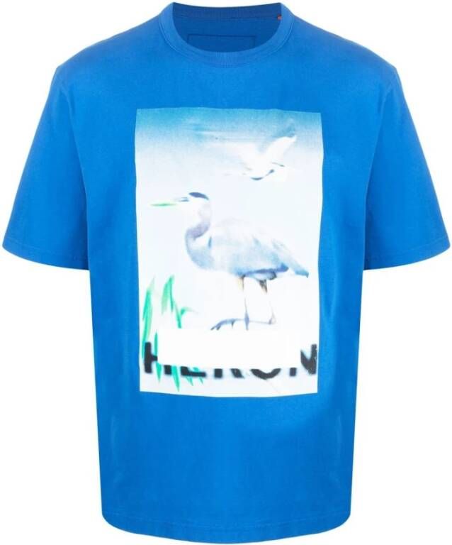 Heron Preston T-Shirts Blauw Heren
