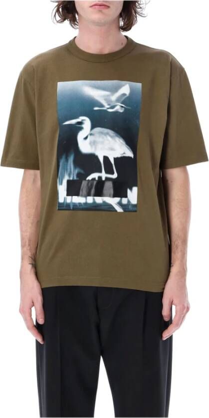 Heron Preston T-shirts Groen Heren