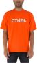 Heron Preston T-shirt met logoprint Oranje - Thumbnail 2