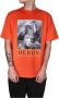 Heron Preston Oranje Grafische Print Crew Neck T-shirt Oranje Heren - Thumbnail 5