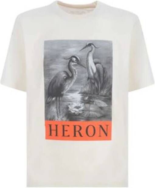 Heron Preston T-shirts en Polos in Heron-stijl White Heren