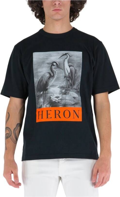 Heron Preston T-shirt met grafische print Zwart - Foto 4