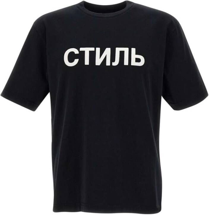 Heron Preston T-Shirts Zwart Heren