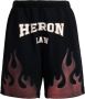 Heron Preston Unieke Bedrukte Zwarte Shorts Black Heren - Thumbnail 2