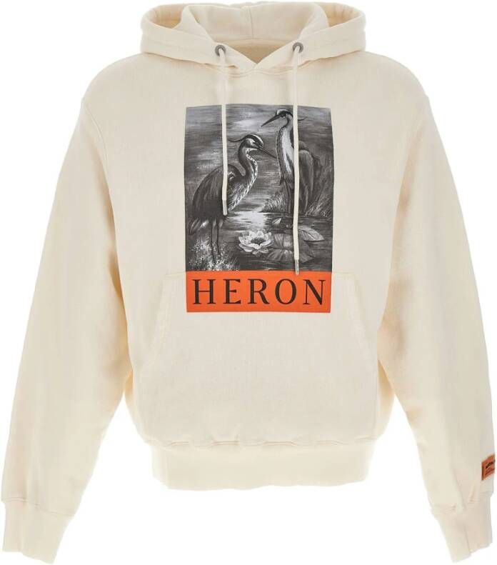Heron Preston Witte Katoenen Sweatshirt voor Heren Wit Heren