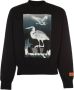 Heron Preston Zwarte Sweatshirt Regular Fit Koud Weer 100% Katoen Black Heren - Thumbnail 1