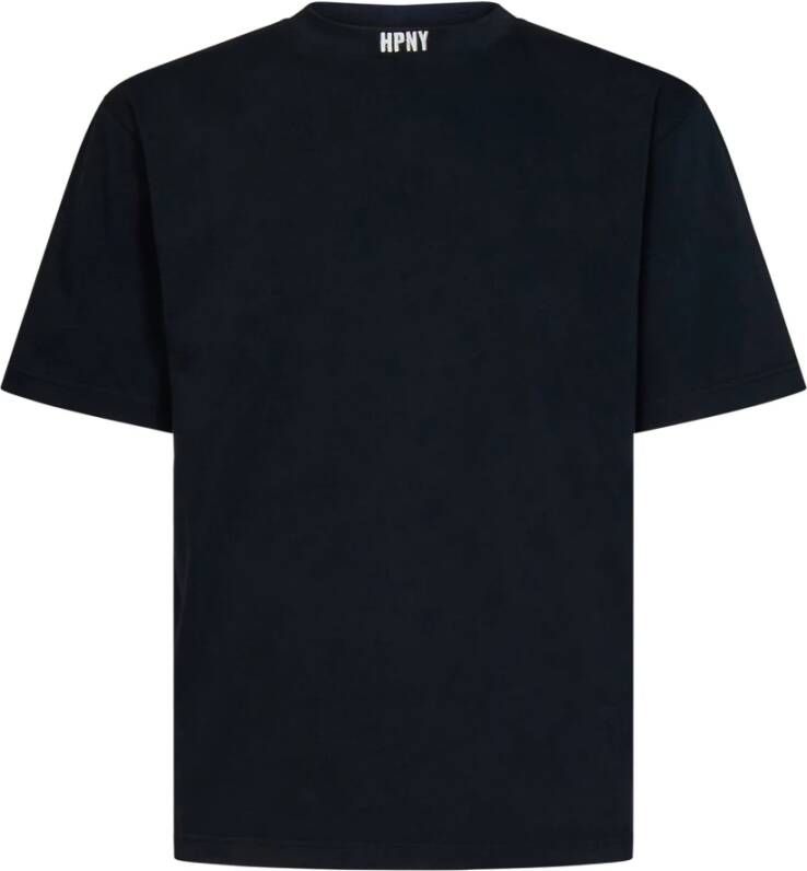 Heron Preston Zwarte katoenen T-shirt met HPNY-logo Zwart Heren