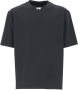 Heron Preston Zwarte Katoenen T-shirt voor Heren met Unieke Borduursels Zwart Heren - Thumbnail 1