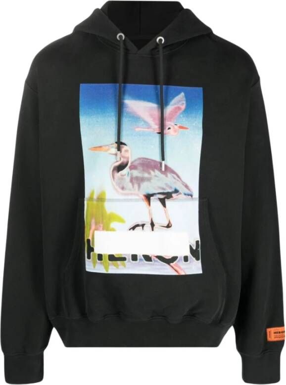 Heron Preston Zwarte Sweaters voor Heren Black Heren