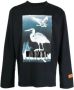 Heron Preston Gecensureerd Heron Print Longsleeve T-Shirt Black Heren - Thumbnail 3