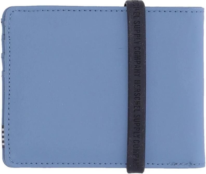 Herschel Blauwe Crosshatch Rfid Portemonnee Blue Unisex
