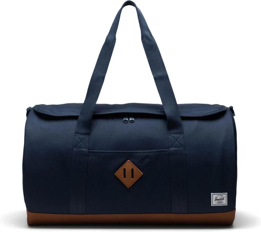 Herschel Heritage Duffel Tas voor spontane uitjes Blue Unisex
