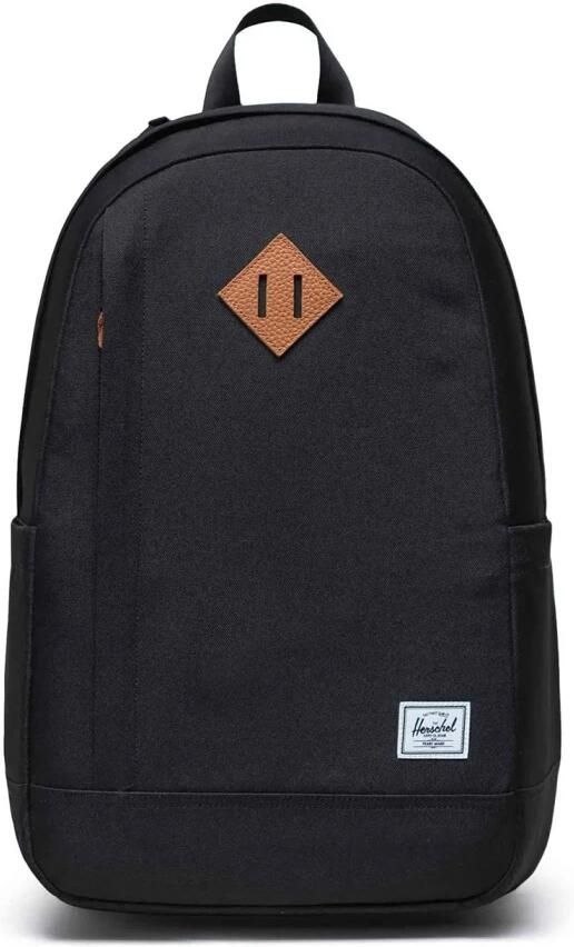 Herschel Katoenen Rugzak Herfst Winter 2024 Zwart Black Heren