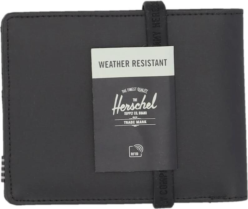 Herschel Mat Zwart Rfid Portemonnee Black Unisex