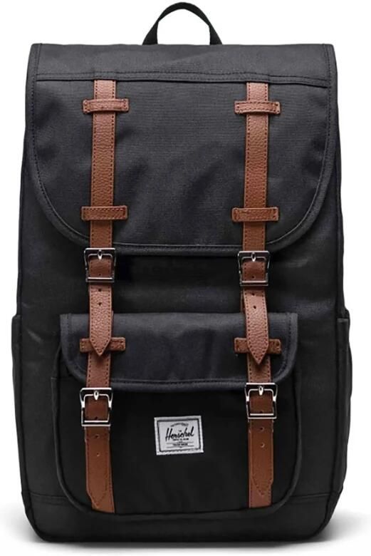 Herschel Klassieke Mid-rugzak Zwart Polyester Black