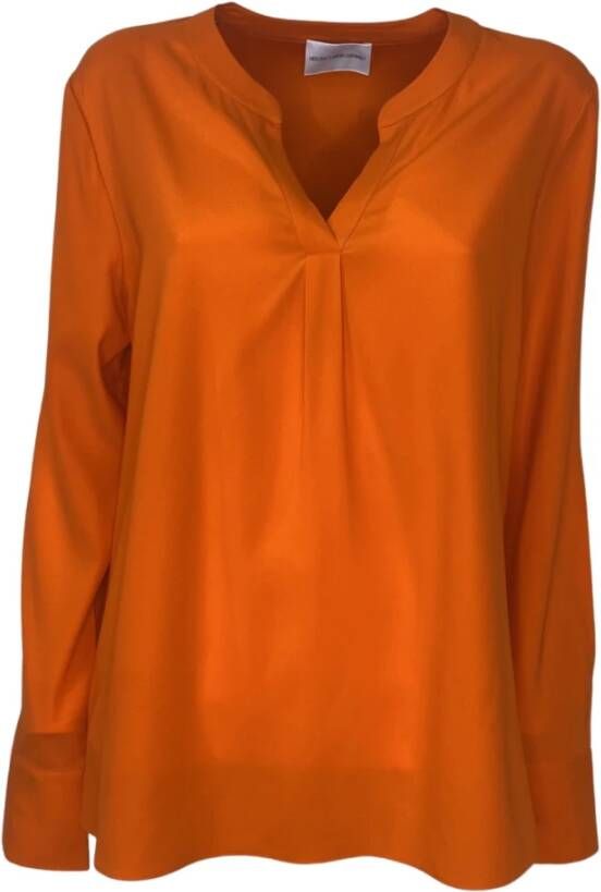 HERZEN´S ANGELEGENHEIT Blouse lange mouwen Van rood