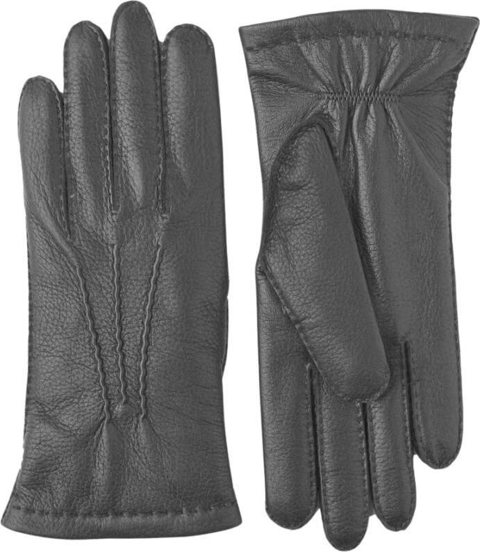 Hestra Warme handschoenen van hertenleer met Primaloft Zwart Black Heren