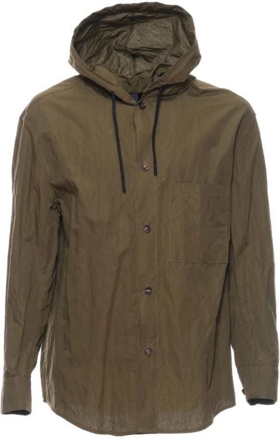 Hevo Stijlvolle Pescoluse Jas Green Heren