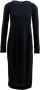 High Maxi -jurken Zwart Dames - Thumbnail 1