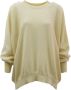 High Ronde Hals Lange Mouw Jersey White Dames - Thumbnail 1