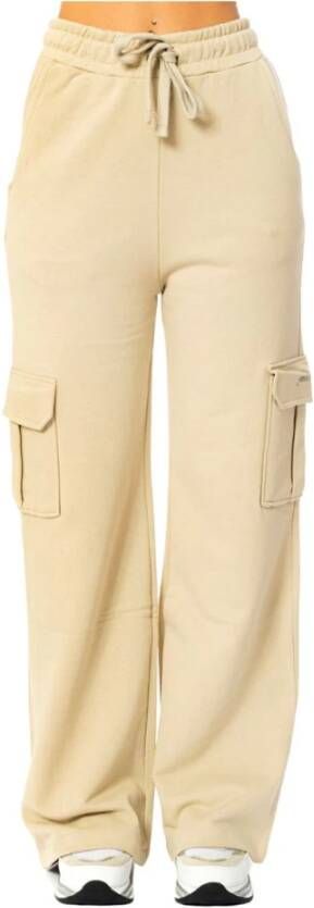 Hinnominate Tapered Trousers Beige Dames