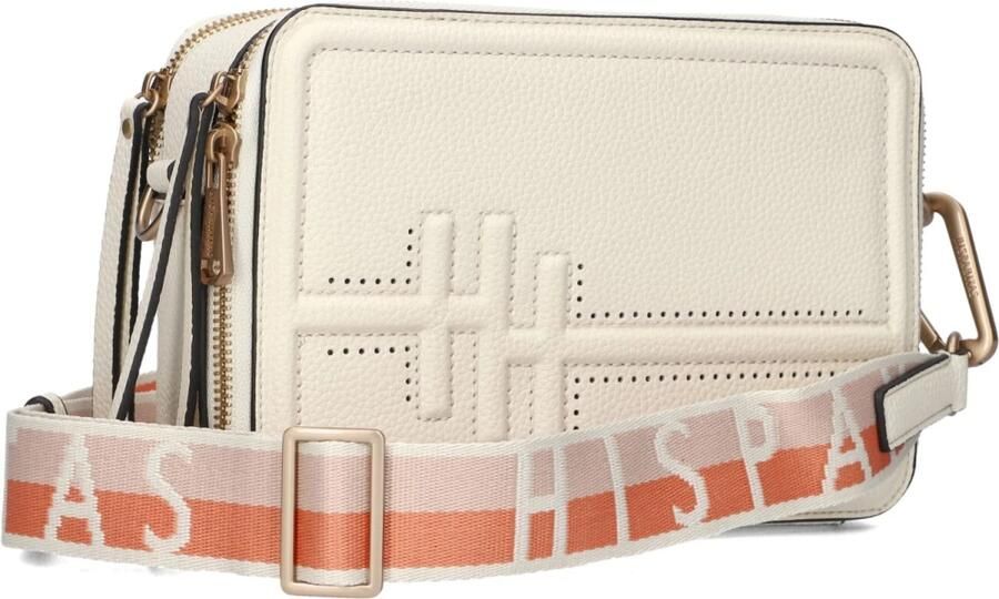 Hispanitas Witte Leren Dames Handtassen Bv253839 White Dames