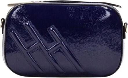 Hispanitas Stijlvolle Blauwe Cross Body Tas Blauw Dames