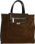 Hogan Stijlvolle Tote Tas Bruin Dames - Thumbnail 1