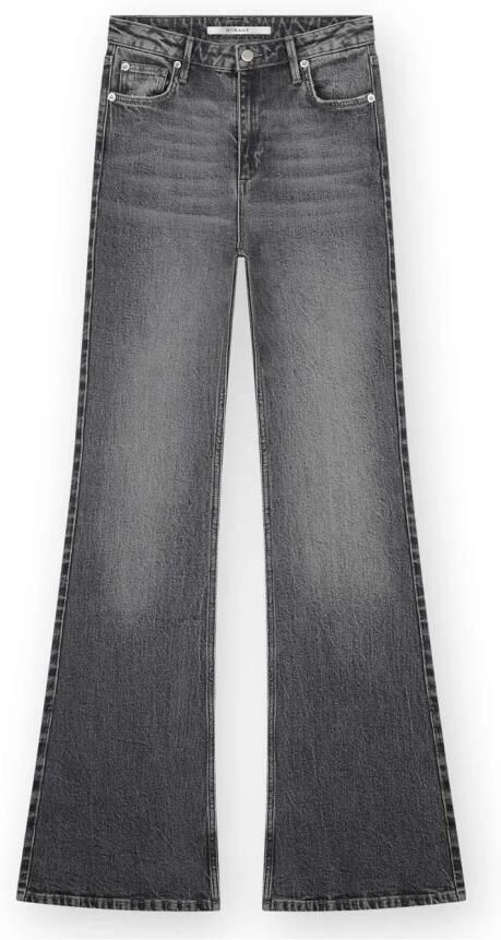Homage to Denim high waist flared jeans Angelina vintage grey