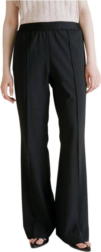Hope Straight Trousers Zwart Dames