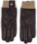 Howard London Dames Leren Handschoenen in Donkerbruin Premium Kwaliteit Bruin Heren - Thumbnail 1