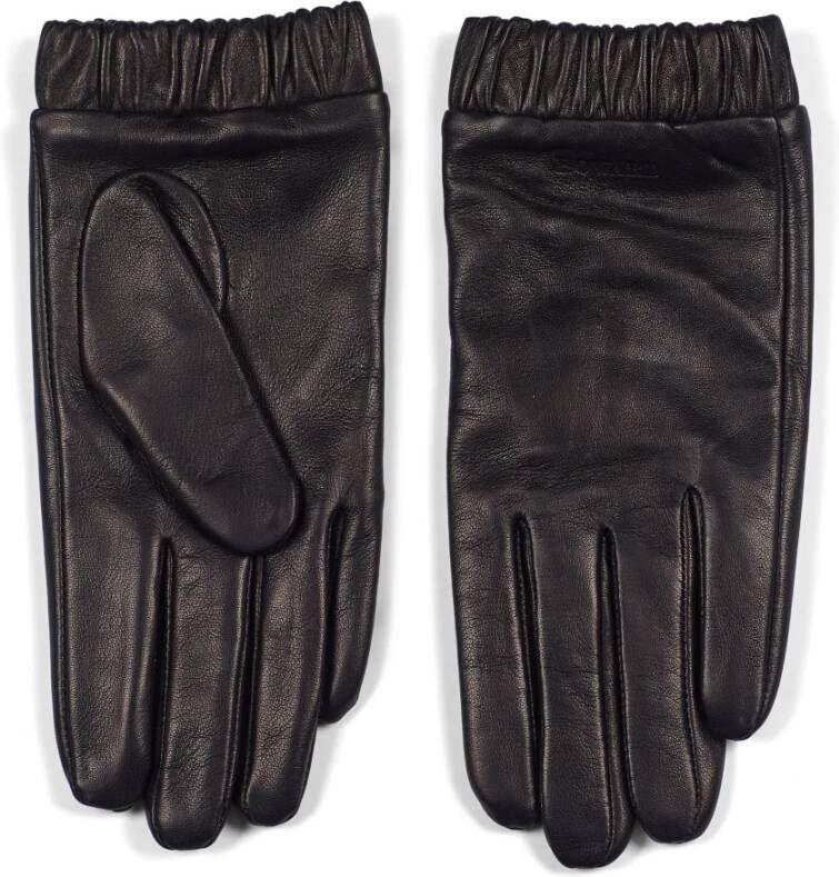 Howard London Dames Leren Handschoenen van Premium Kwaliteit Zwart Heren
