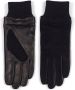 Howard London Dames Leren Handschoenen van Premium Kwaliteit Zwart Heren - Thumbnail 1