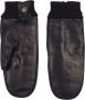 Howard London Dames Leren Handschoenen Zwart Black Heren - Thumbnail 1