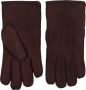 Howard London Donkerbruine Leren Handschoenen voor Heren Bruin Heren - Thumbnail 1