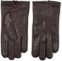 Howard London Donkerbruine Leren Handschoenen voor Heren Bruin Heren - Thumbnail 1