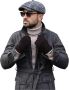 Howard London Donkerbruine Leren Handschoenen voor Heren Brown Heren - Thumbnail 2