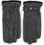 Howard London Grijze Axel Leren Handschoenen Grijs Heren - Thumbnail 1