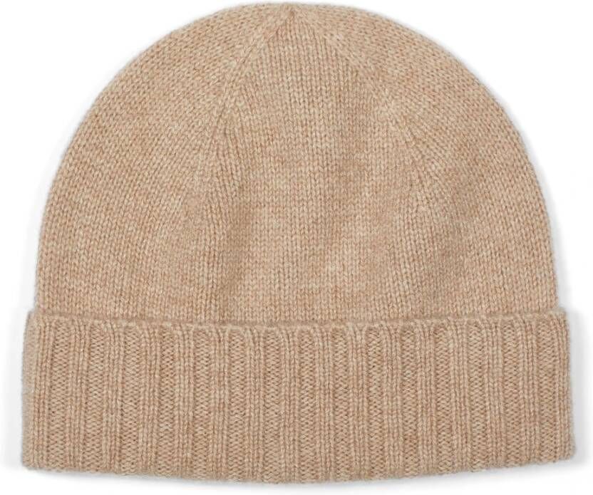 Howard London Kasjmier Beanie Beige Unisex Beige Heren